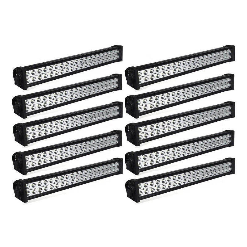 Pack X10 Barra Led 4x4 Barra De Led 4x4 Barras Led 4x4 120w