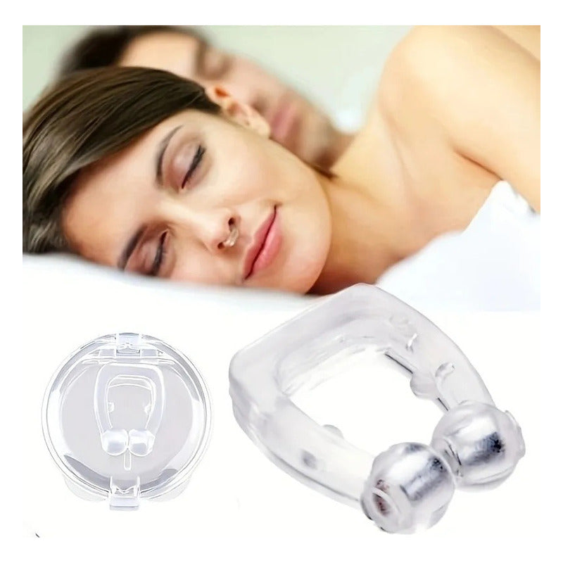 4 Dispositivo Anti Ronquidos Magnético Cpap Bpap Nasal Apnea