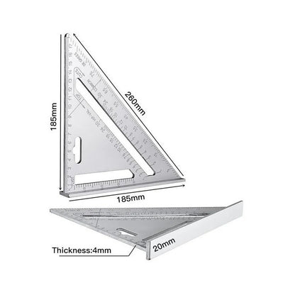 X5 Escuadras Combinada Escuadra Rapida Aluminio Triangular