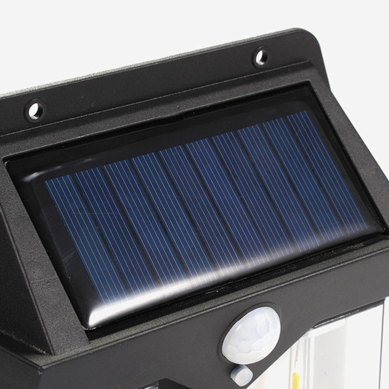 Ampolleta Exterior Lampara Solar Foco Con Sensor Movimiento