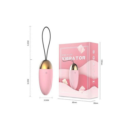 Vibrador Huevo Juego Sexual Masaje Vibratorio Juguete Sexual Color Rosa