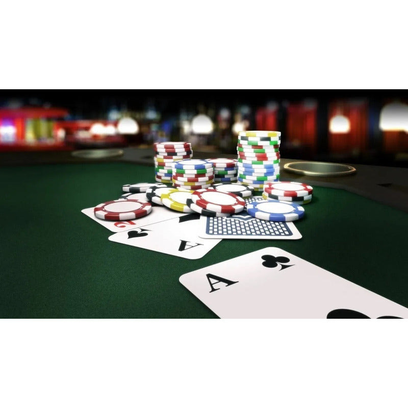 Set Poker Profesional Cartas Poker 300 Fichas Poker 11,5gr