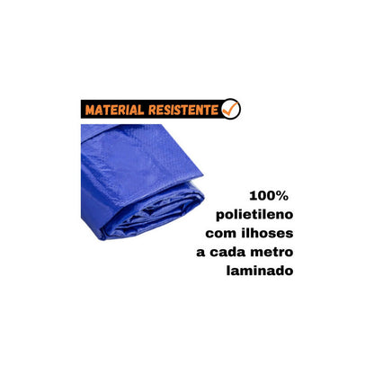 Lona De Arranque Uv Impermeable De 3 X 3 M, Multiusos, 75 G/m²