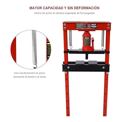 Prensa Hidraulica Herramientas Industriales Prensas 12 Ton