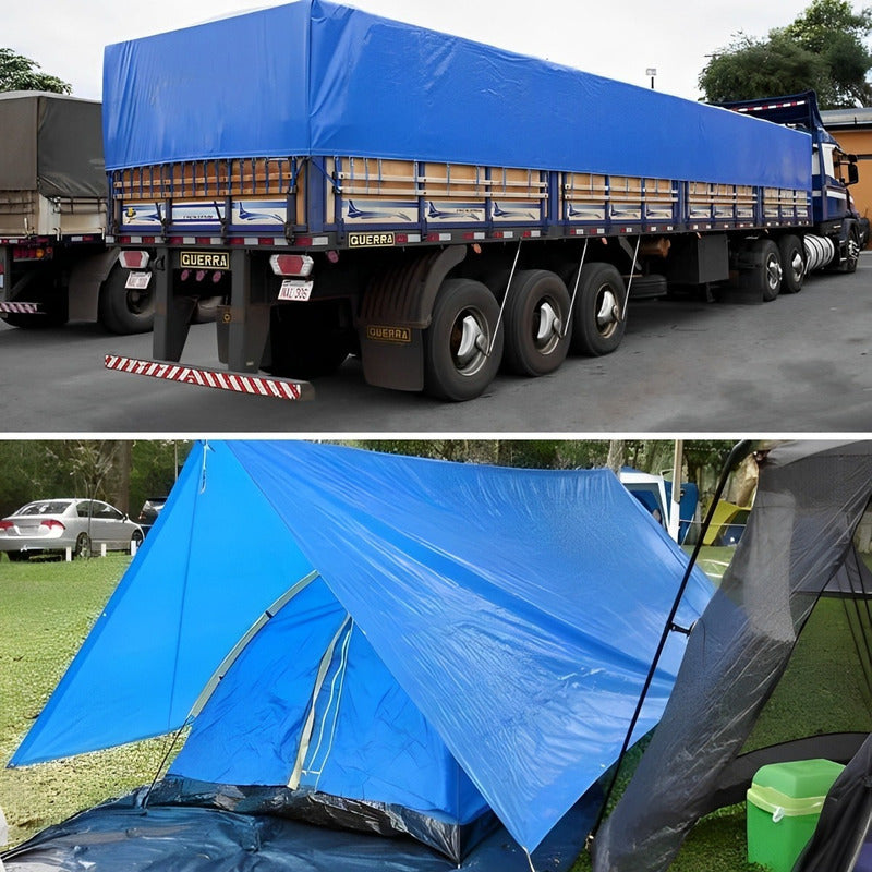 Funda De Carga Tarpaulin Blue Truck 75 Grs P/m2 3x4 Starfer