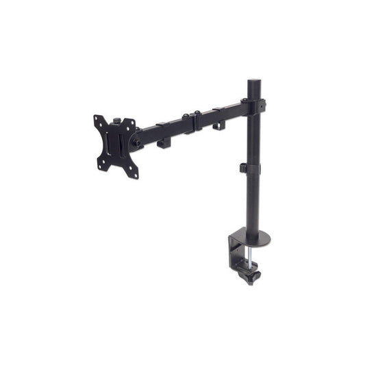 Soporte Para Monitor De Escritorio, Doble Brazo Articulado, Para Pantallas De 13  A 32  De Hasta 8 Kg - Manhattan 461542