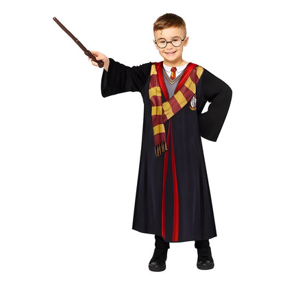 Disfraz Harry Potter Completo Para Halloween Disfraz Harry Potter Con Capa Lentes Varita Bufanda Corbata Traje Completo Cosplay Harry Potter Halloween