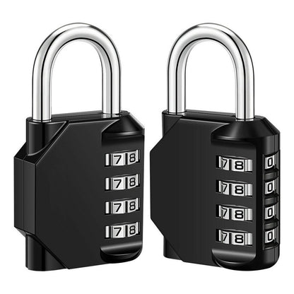 Pack X3 Candado De Seguridad Candados Con Clave Numerico 860