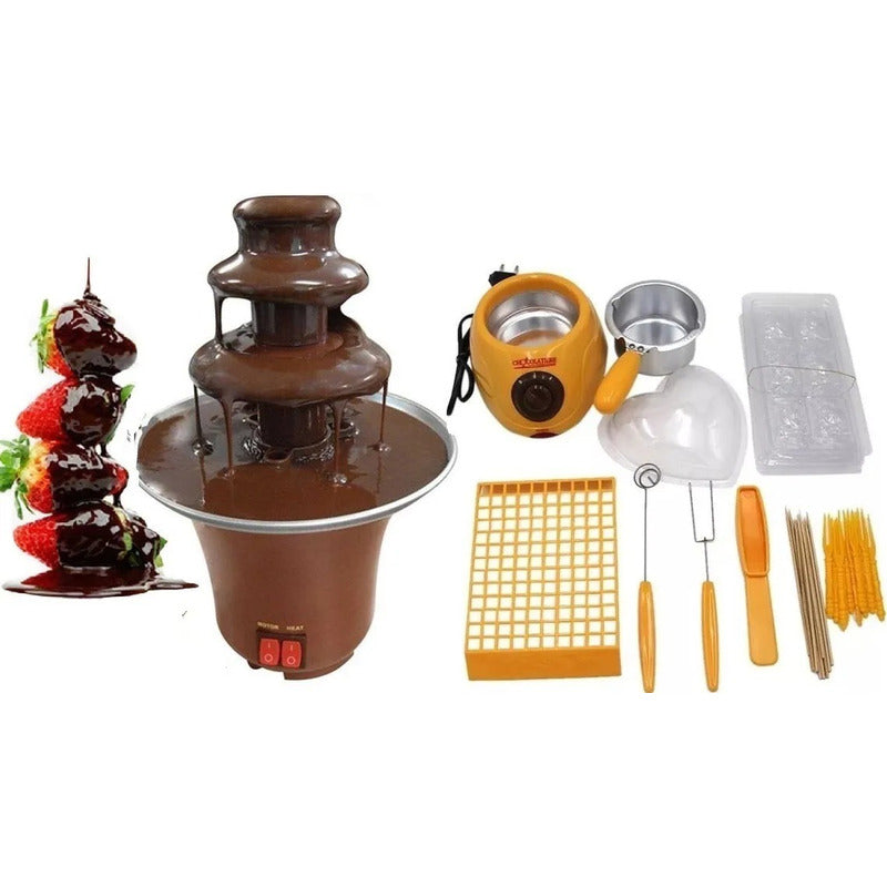 Pack Fondue Chocolate Maquina Chocolate + Cascada Chocolate