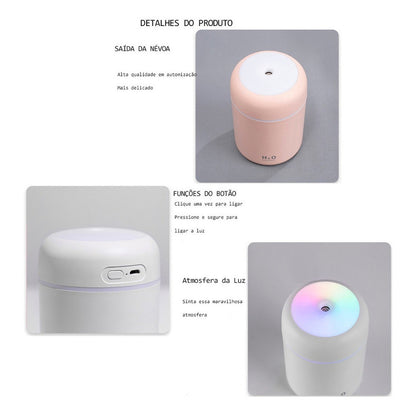 Humidificador De Aire Le-2330 Lelong Pink Color 5