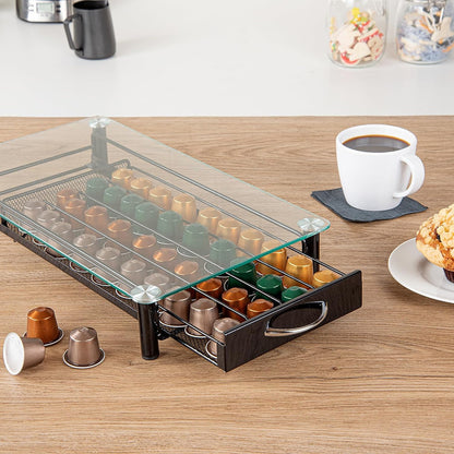 Organizador Para Capsulas Cafe Dispensador De Capsulas 40 Un