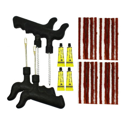 Pack X10 Kit Reparacion Neumetico Pinchazo Herramientas Emer