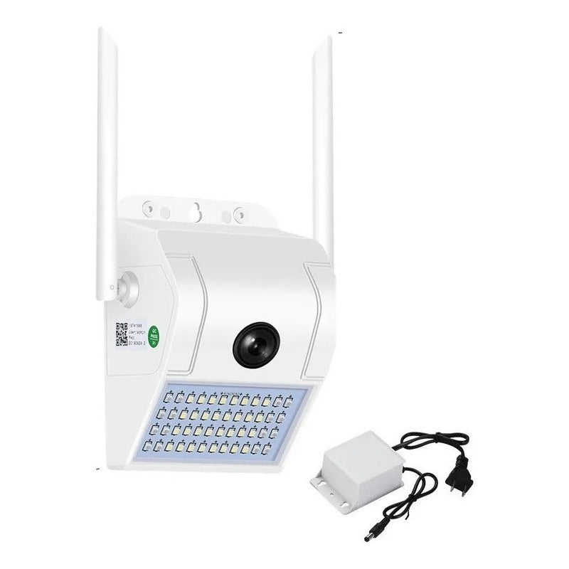 Foco Camara Exterior Wifi Camaras Seguridad Vigilancia 1469