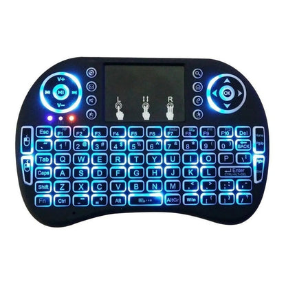 Mini Teclado Inalambricos Usb Pc Smart Tv Touchpad Led 3006