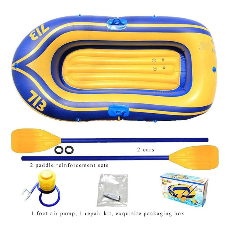 Bote Inflable Botes Inflables Remos + Inflador Parches 1849