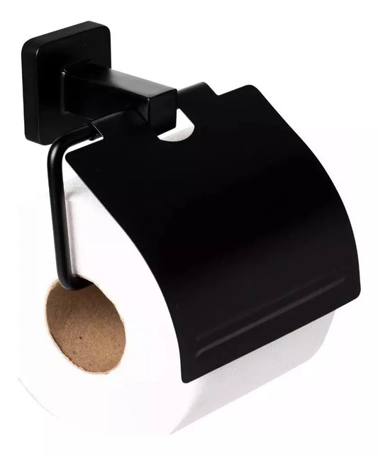 Soporte de confort para baño negro