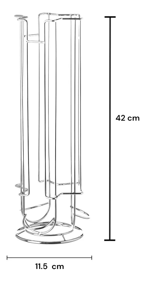 Organizador para cápsulas de café 24und